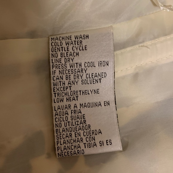 Evan Picone Elegant Halter Neck Brown and Cream Dress - Picture 6 of 6